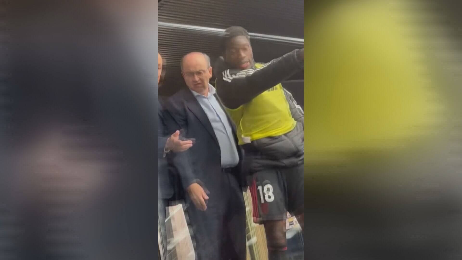  Tensión en el vestuario del Reale Arena.