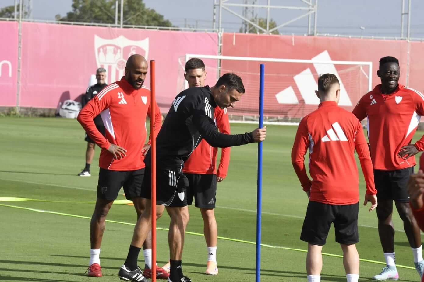  Guido Bonini, en el entrenamiento de este lunes.