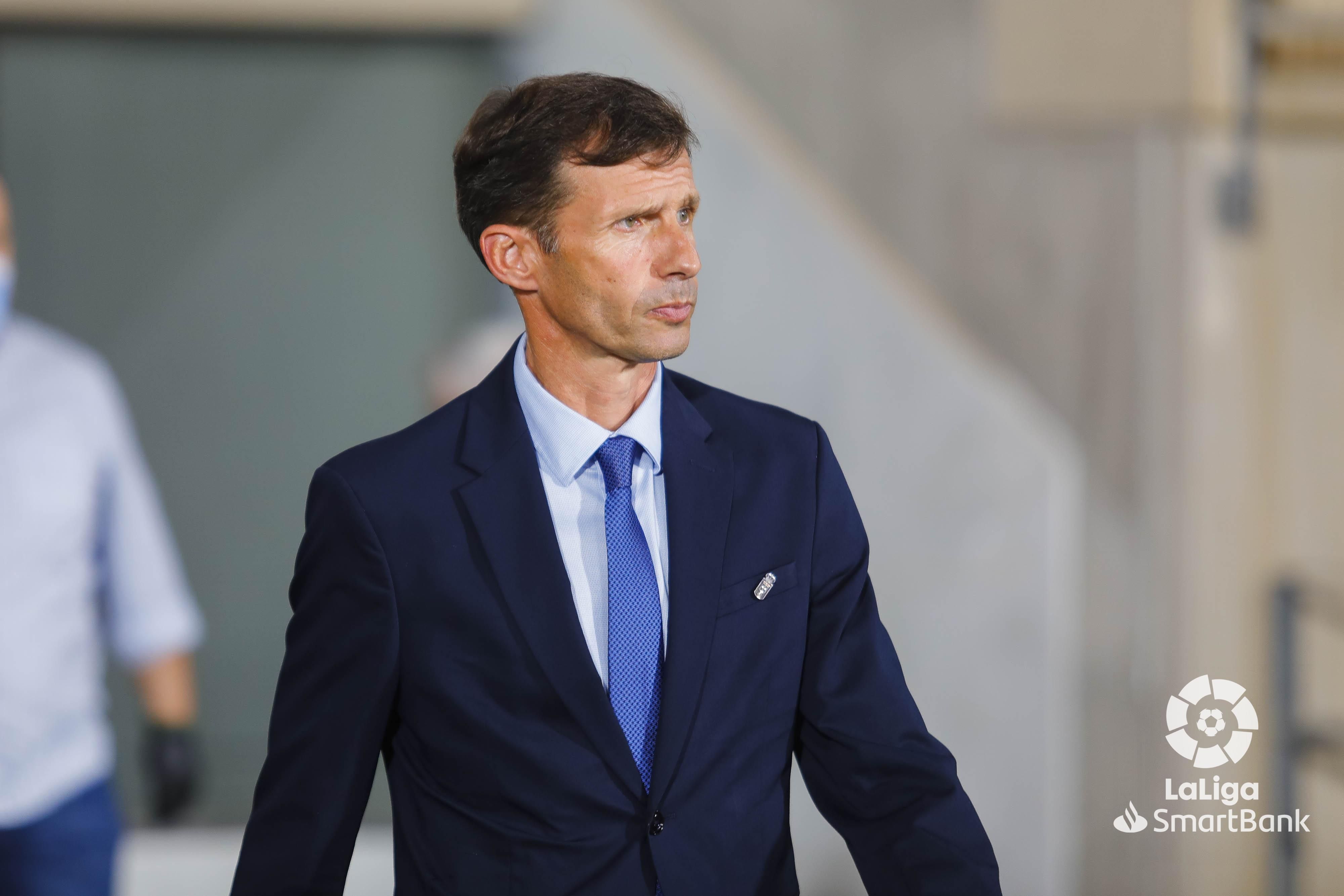  José Ángel Ziganda, en la previa del partido (foto: LaLiga).