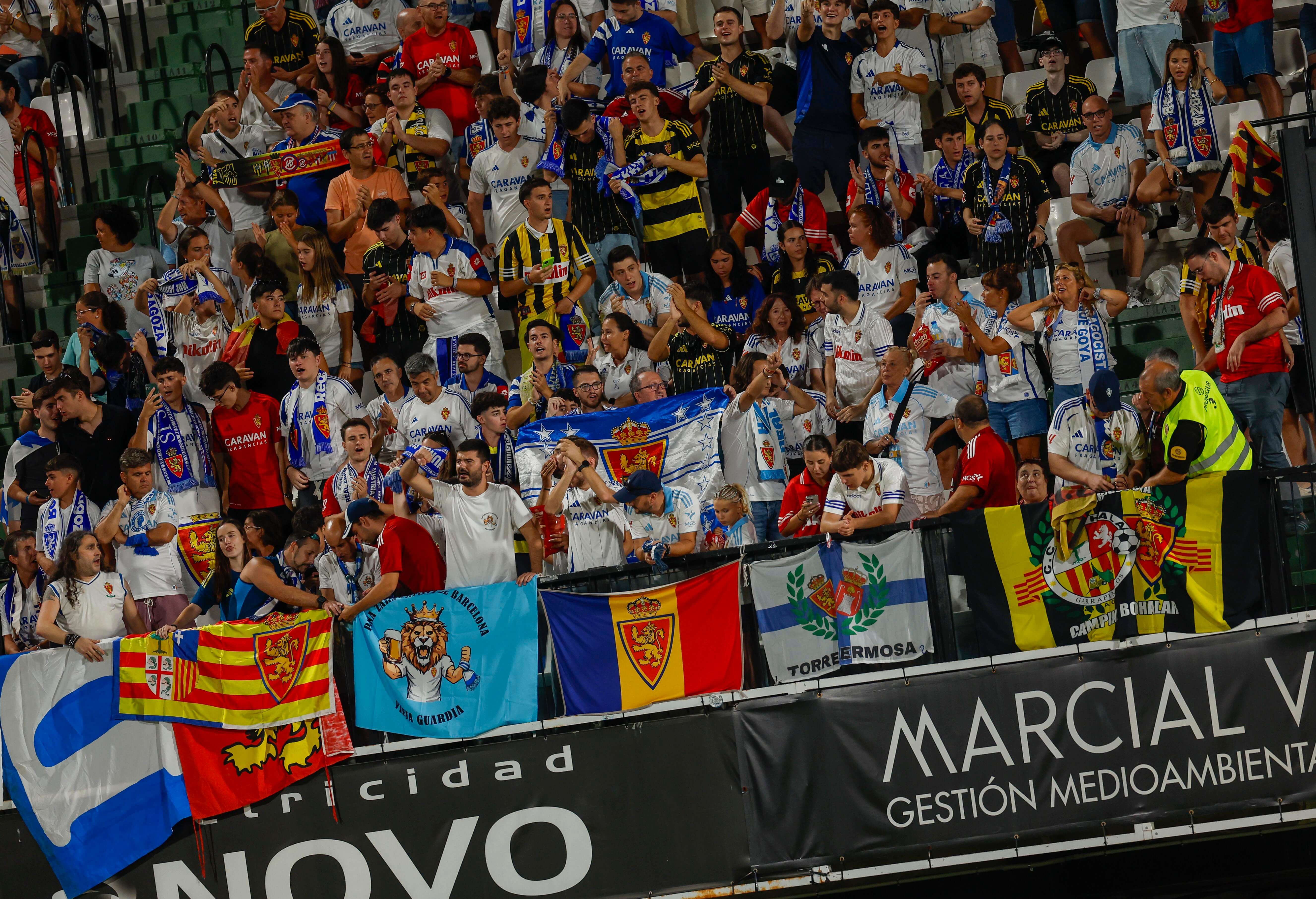  Aficionados del Real Zaragoza esta temporada.