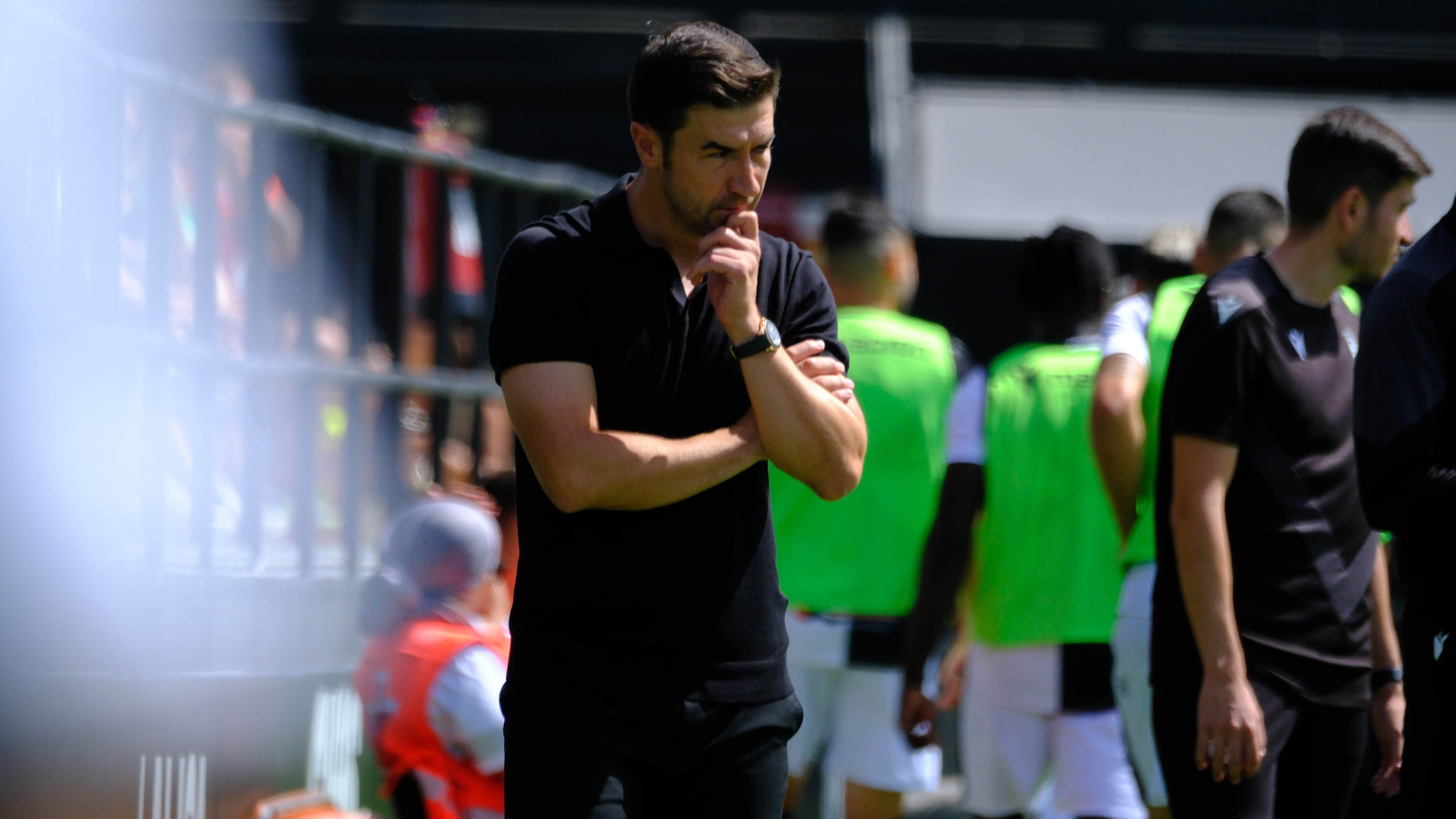  Gabi Fernández, en el Ceuta-Zaragoza.