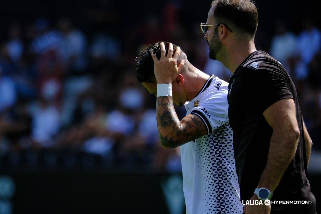  Salvi Sánchez, en un partido con el Ceuta (FOTO: LALIGA).