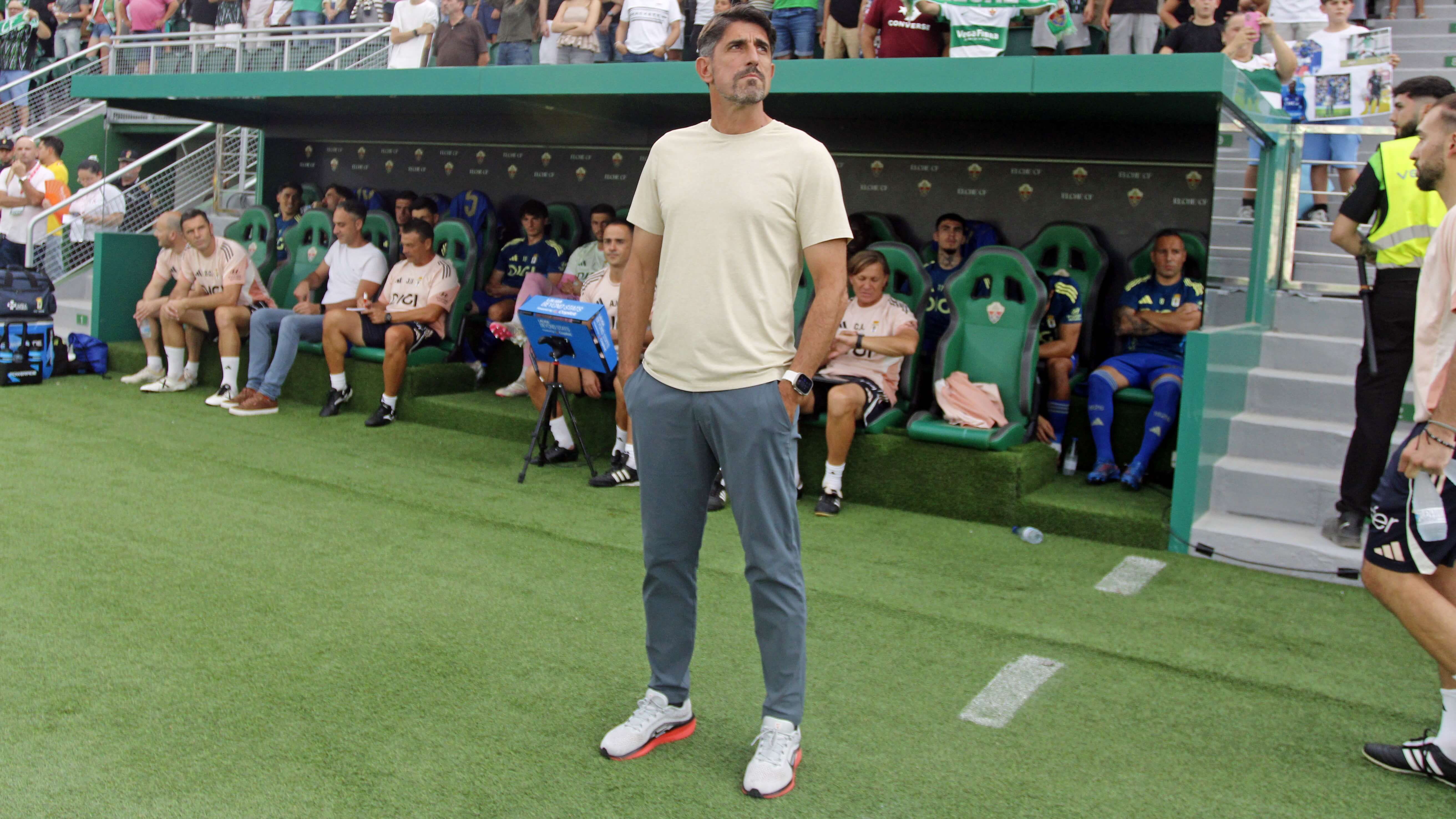 Veljko Paunovic, en el Martínez Valero.