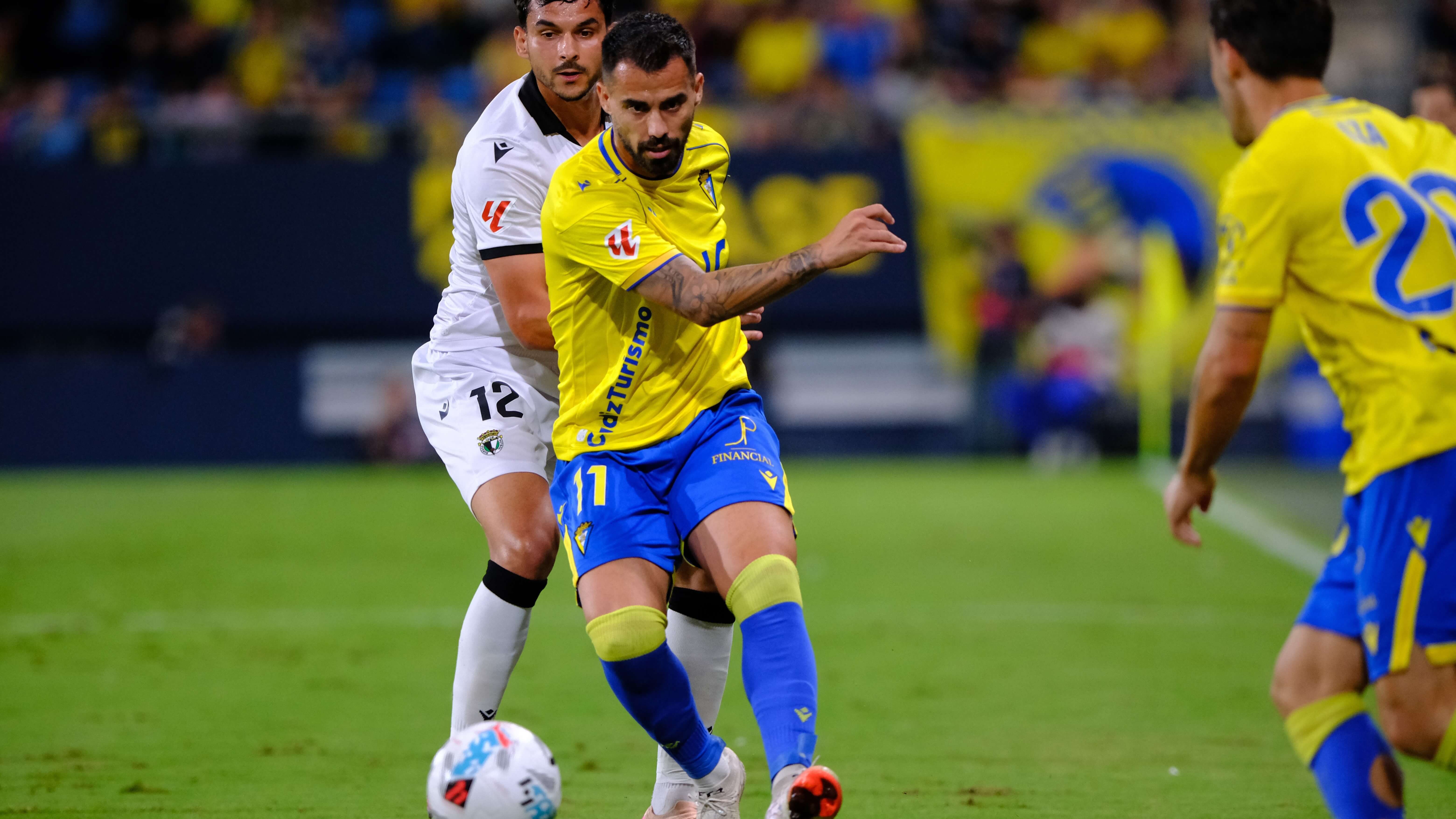 Suso, en el Cádiz - Burgos (foto: LALIGA).