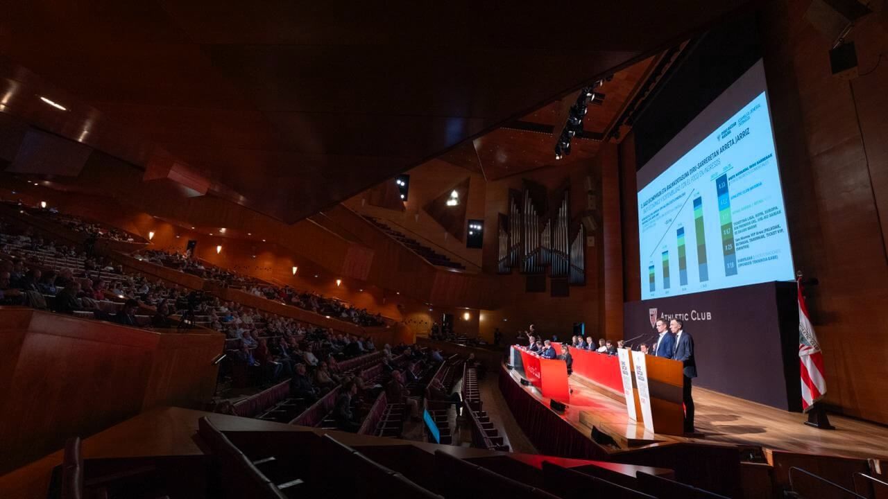 Plano lateral de la Asamblea General de Socios Compromisarios de 2025.