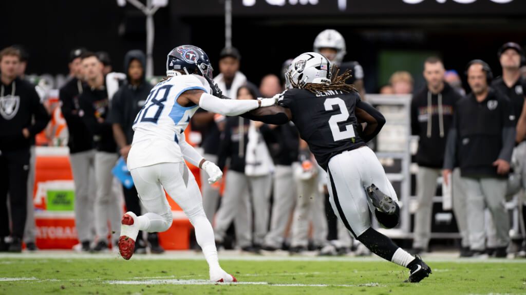  Ashton Jeanty durante un partido de la NFL (Fuente: Cordon Press)