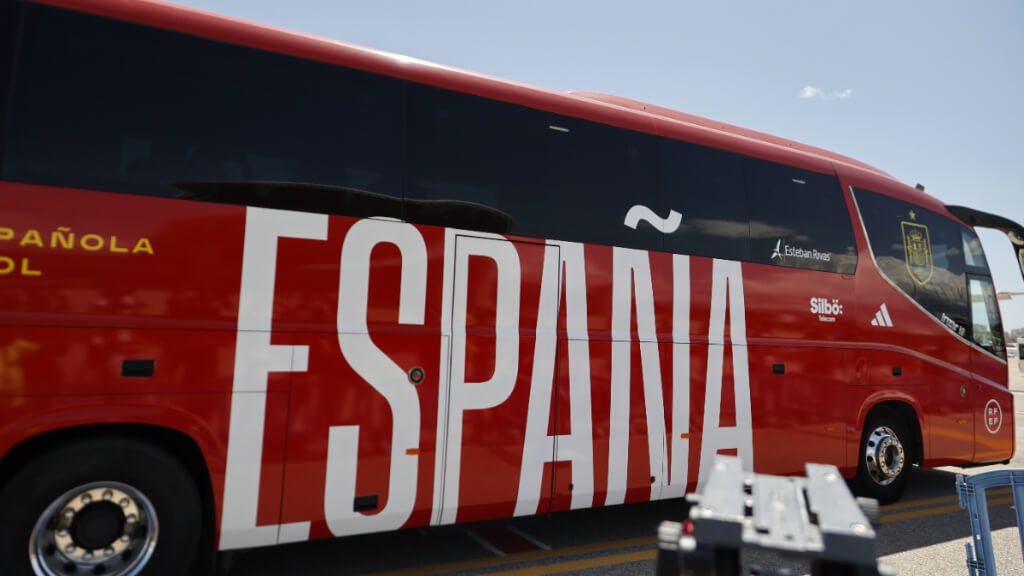  El autobús de la Selección Española