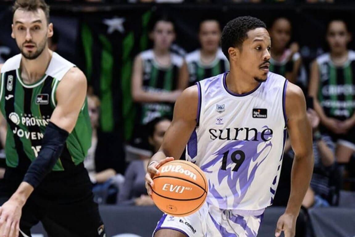  Paliza grave al SURNE Bilbao Basket en Badalona ante el Joventut.