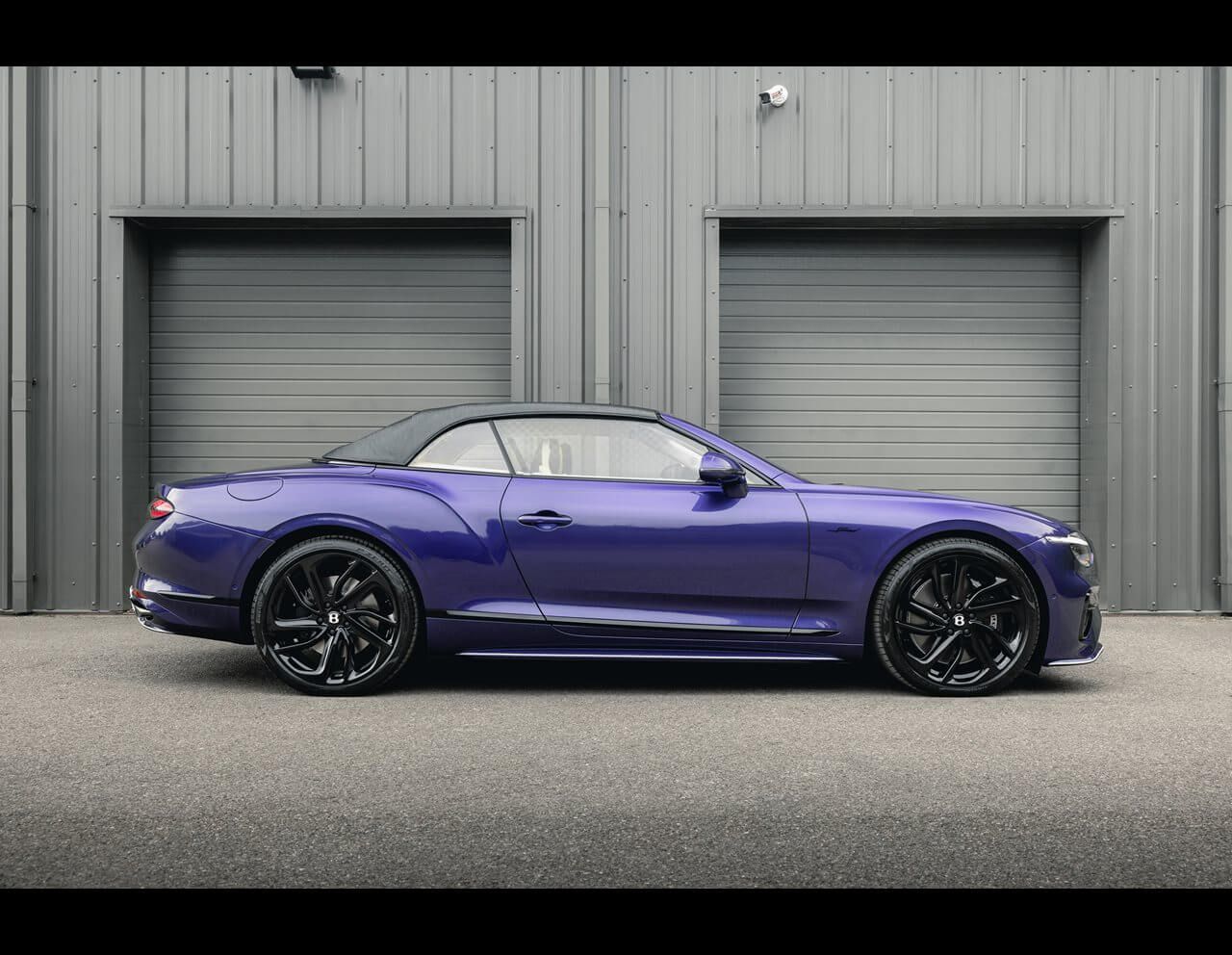  Bentley Continental GTC Speed Violette
