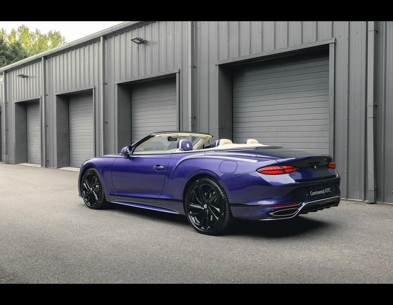  Bentley Continental GTC Speed Violette