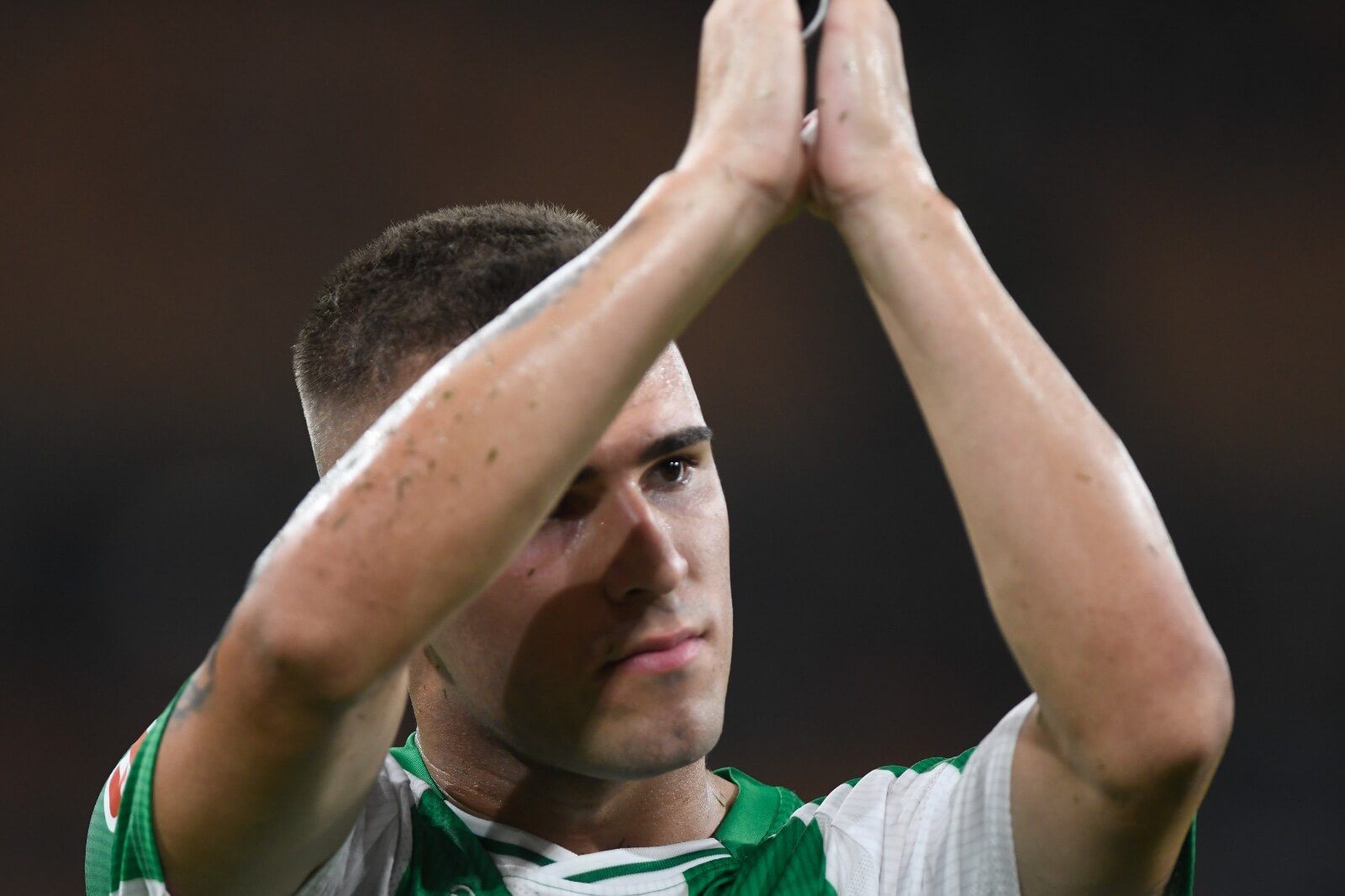  Pablo García, tras el Betis-Real Sociedad.