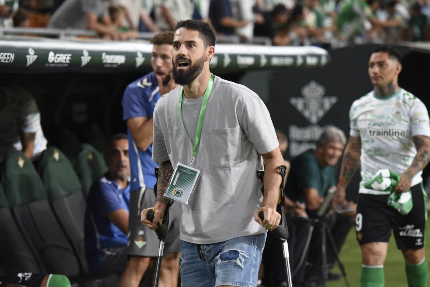 Isco Alarcón, en el Betis - Real Sociedad.