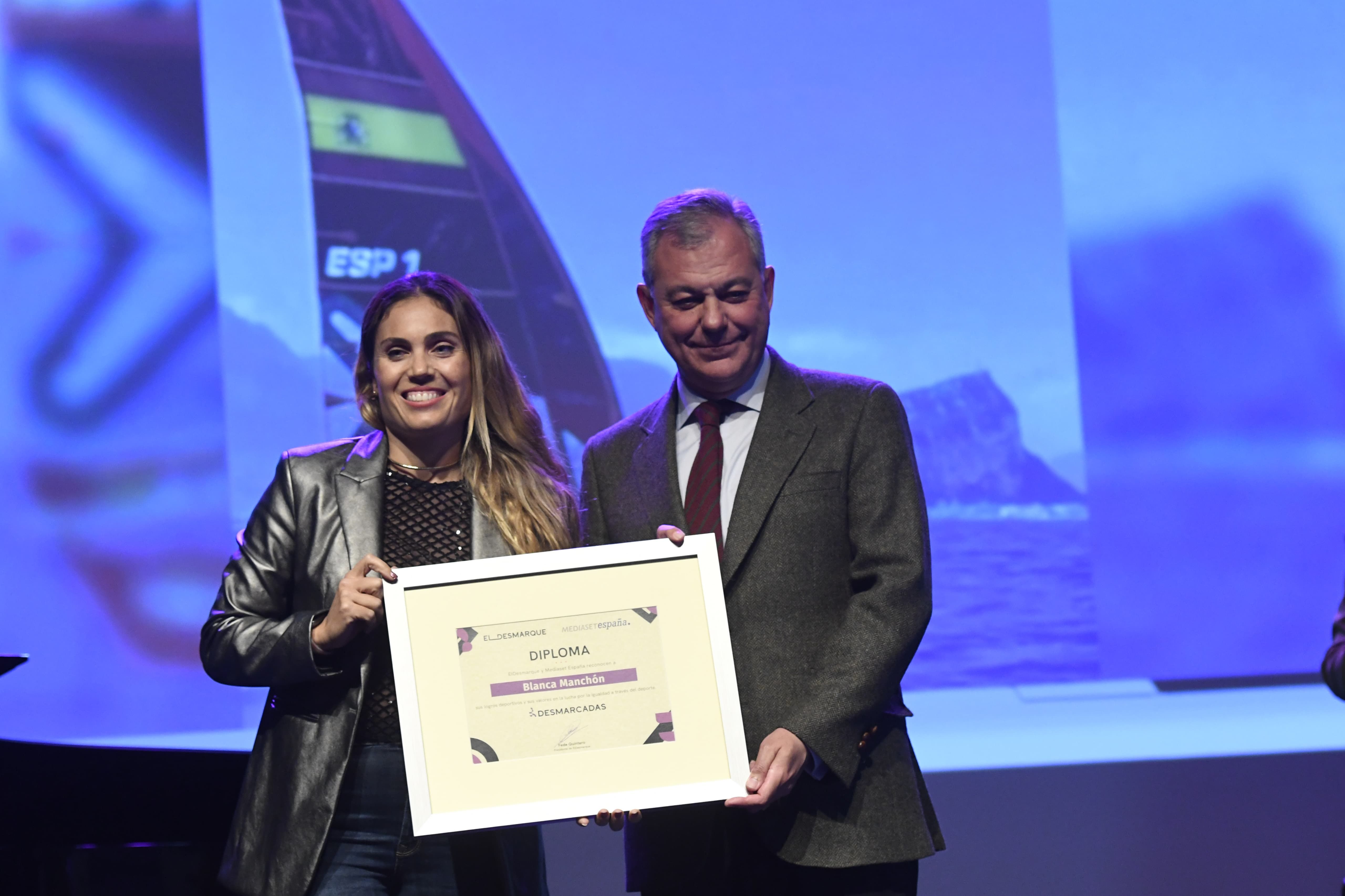  Blanca Manchón y José Luis Sanz.