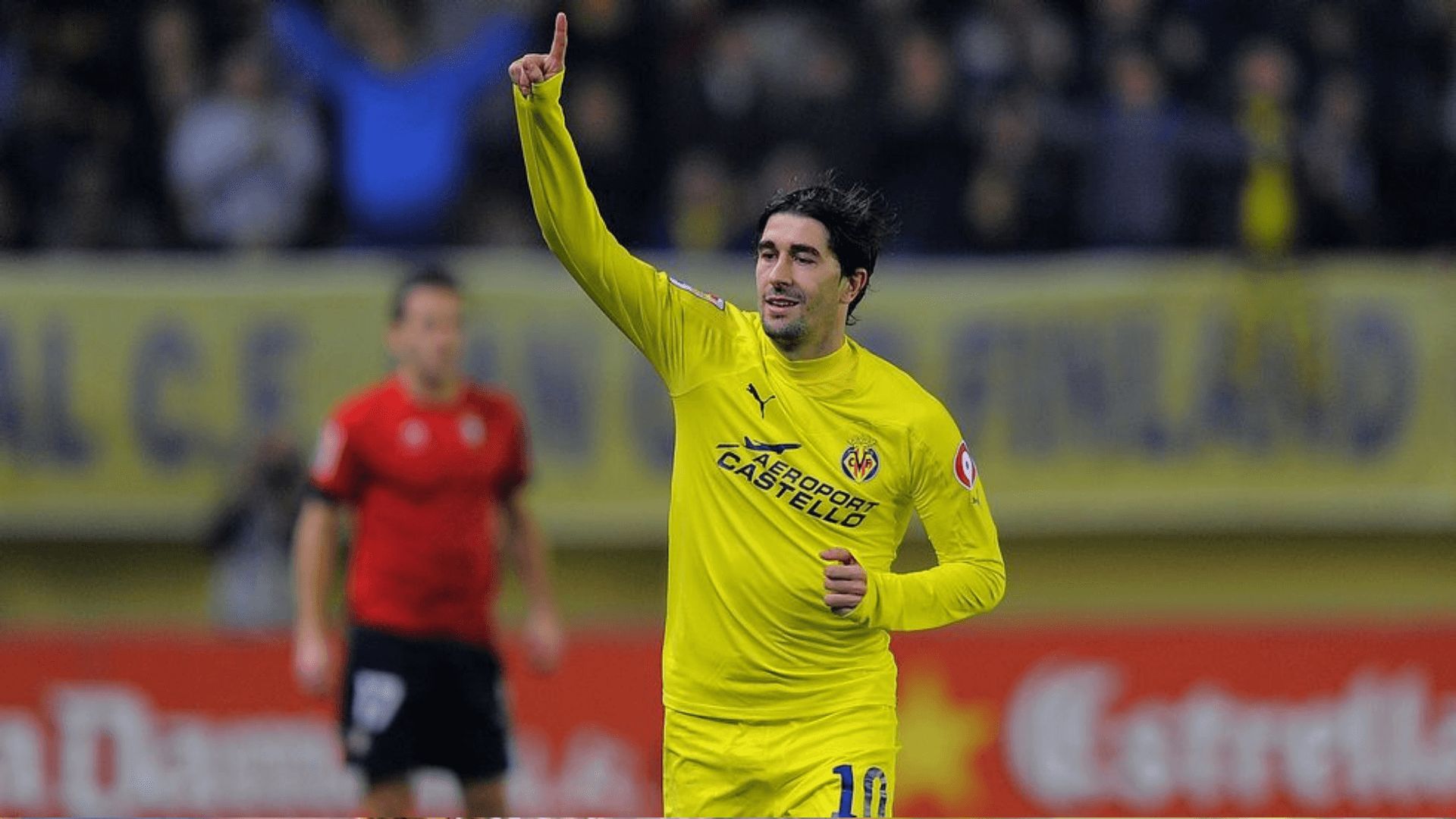  Cani, durante su etapa en el Villarreal.