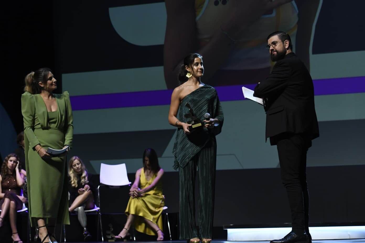  El test a Carolina Marín en la III Gala Desmarcadas.