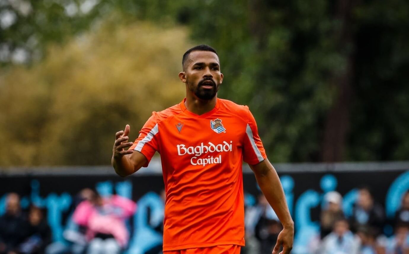 Yangel Herrera, en el Celta-Real Sociedad.