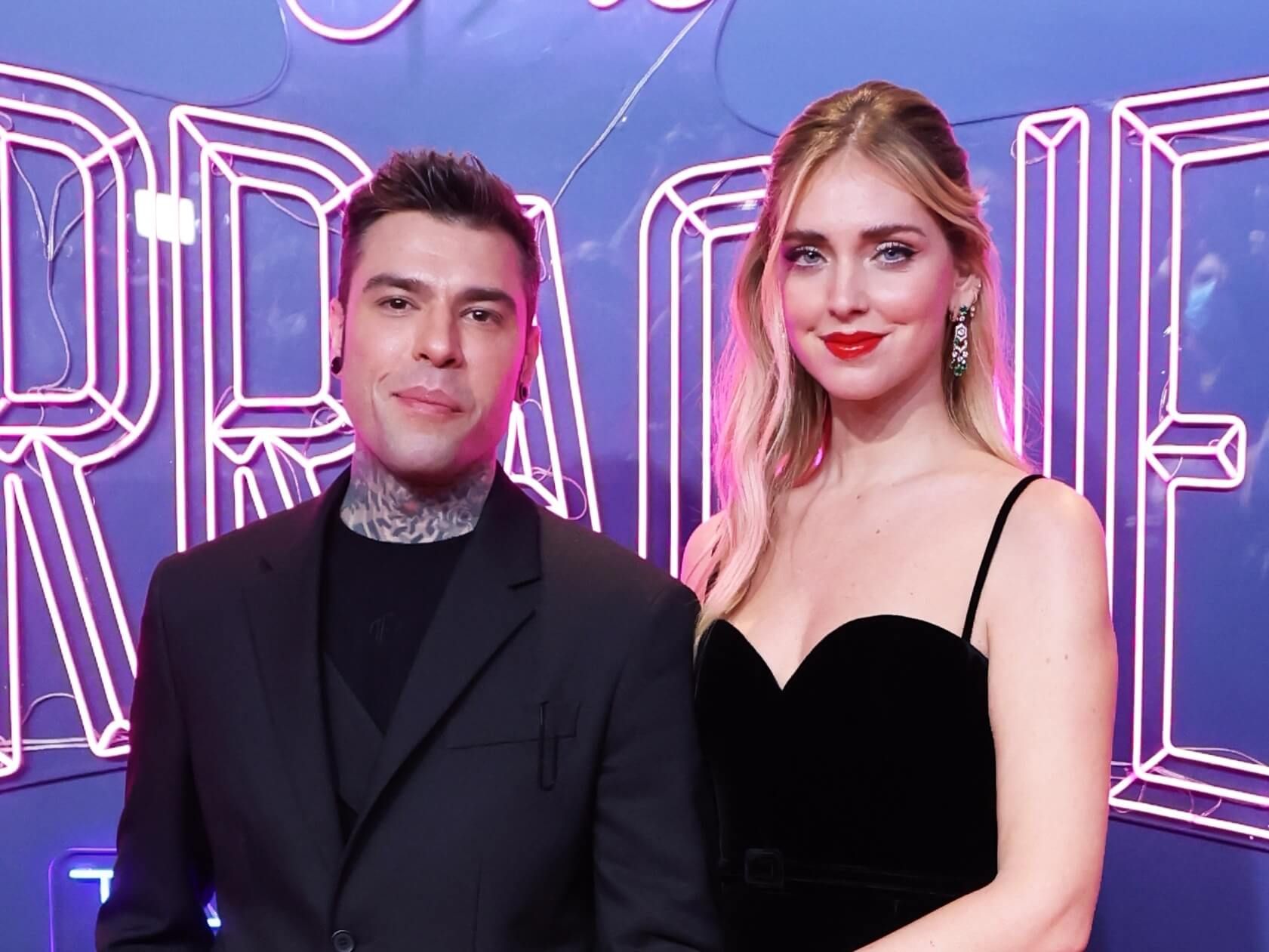 Chiara Ferragni y Fedez durante la presentación de la serie ‘The Ferragnez'.