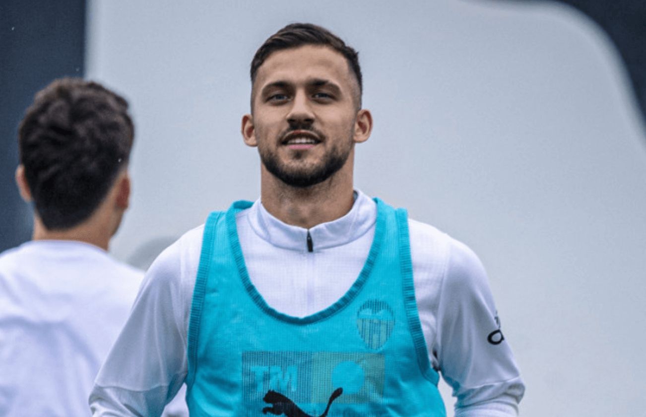 Copete jugador del Valencia CF