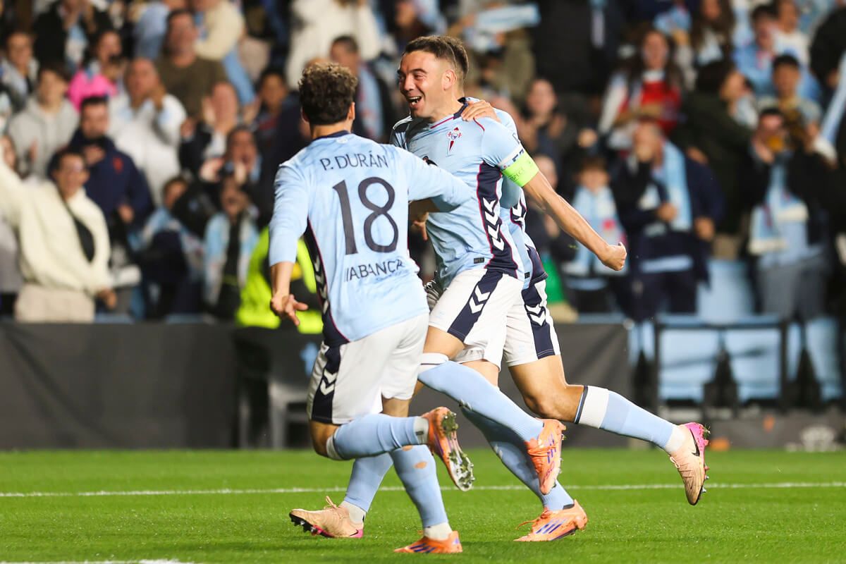  Gol de Iago Aspas en el Celta - Niza de Europa League.