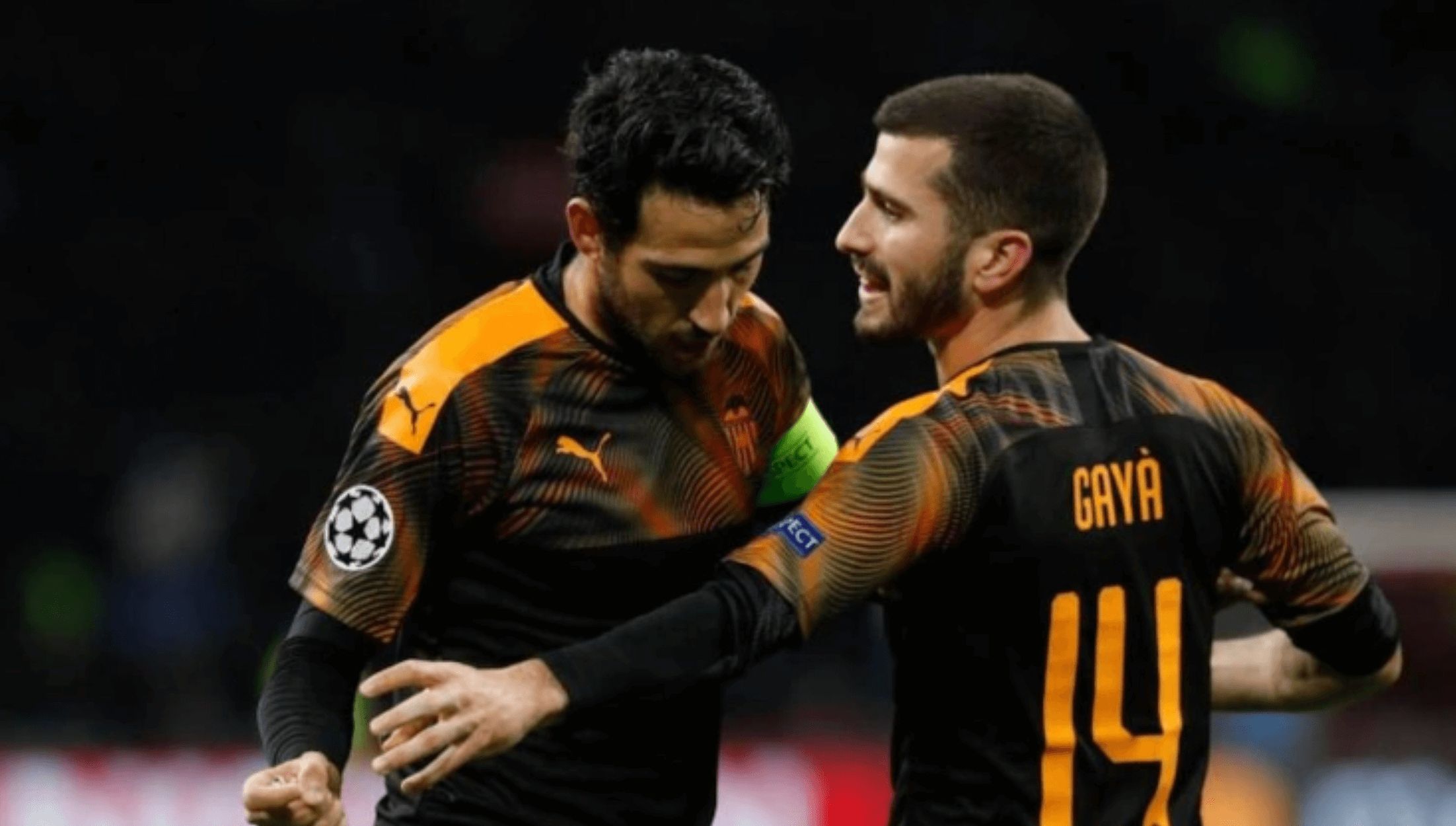  Dani Parejo y José Luis Gayà