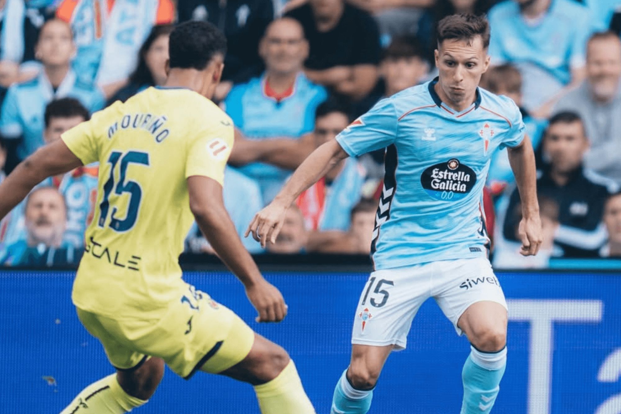 Bryan Zaragoza ante Mouriño.