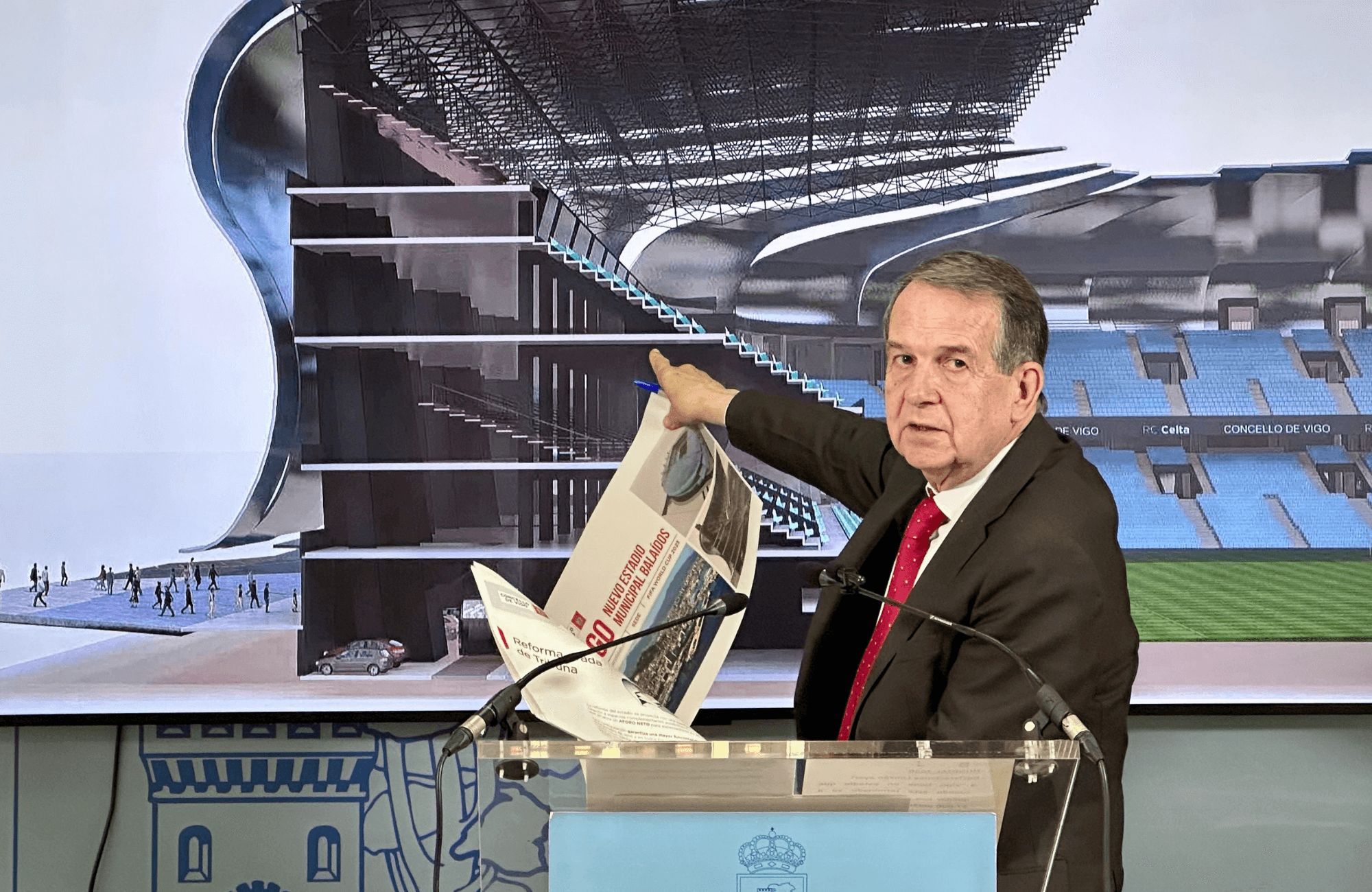 Abel Caballero, alcalde de Vigo.