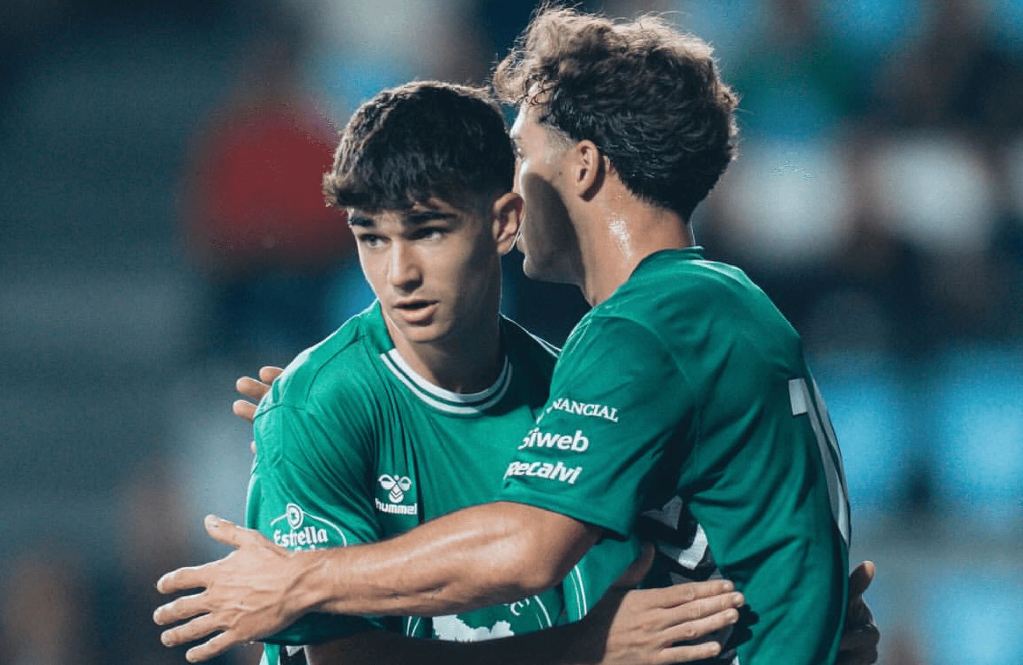  Ángel Arcos con Pablo Durán.