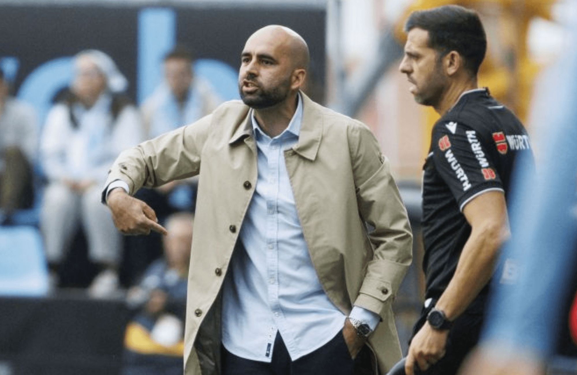 Claudio Giráldez, entrenador del Celta.