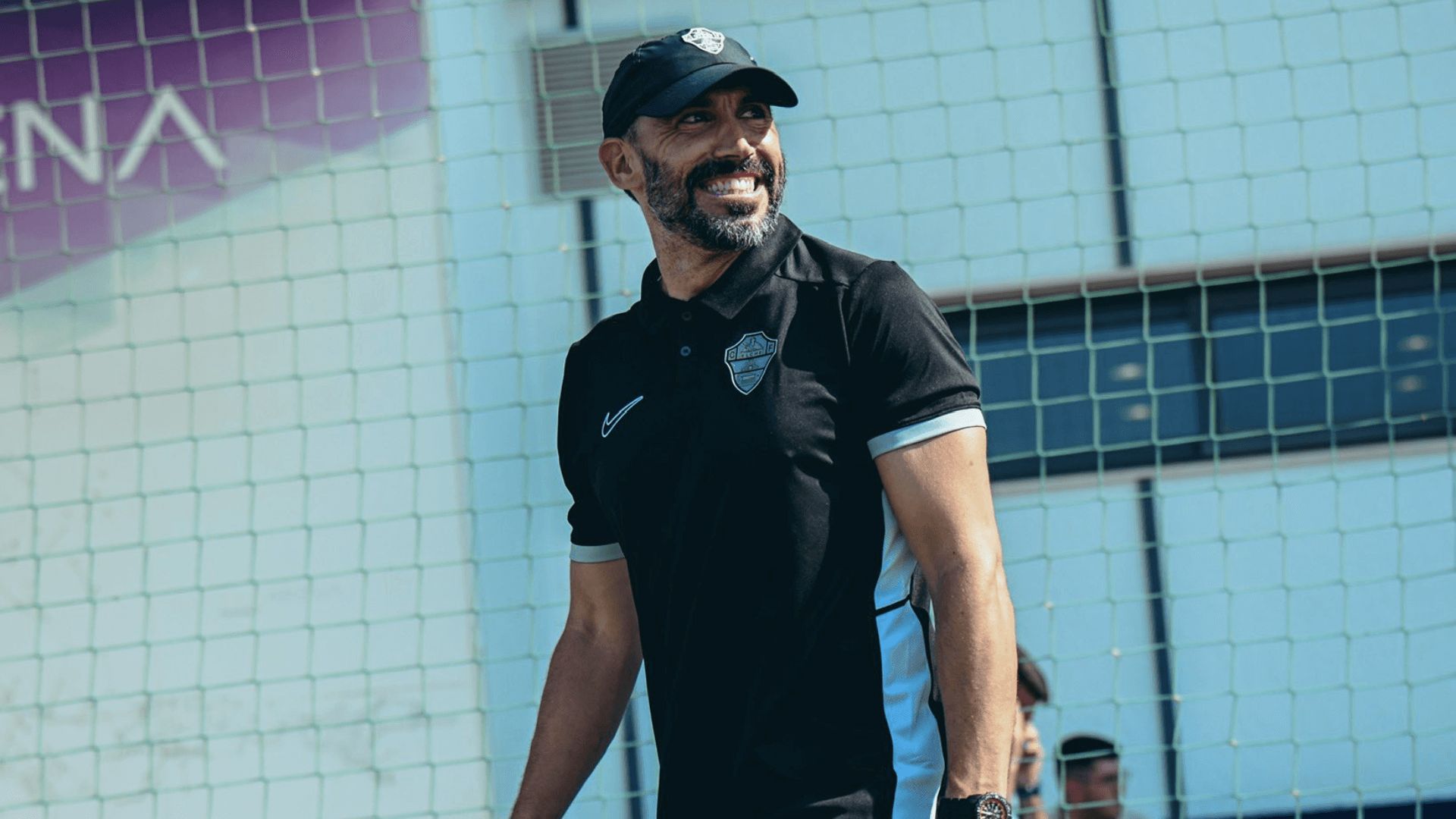 Eder Sarabia, en un partido de pretemporada del Elche.