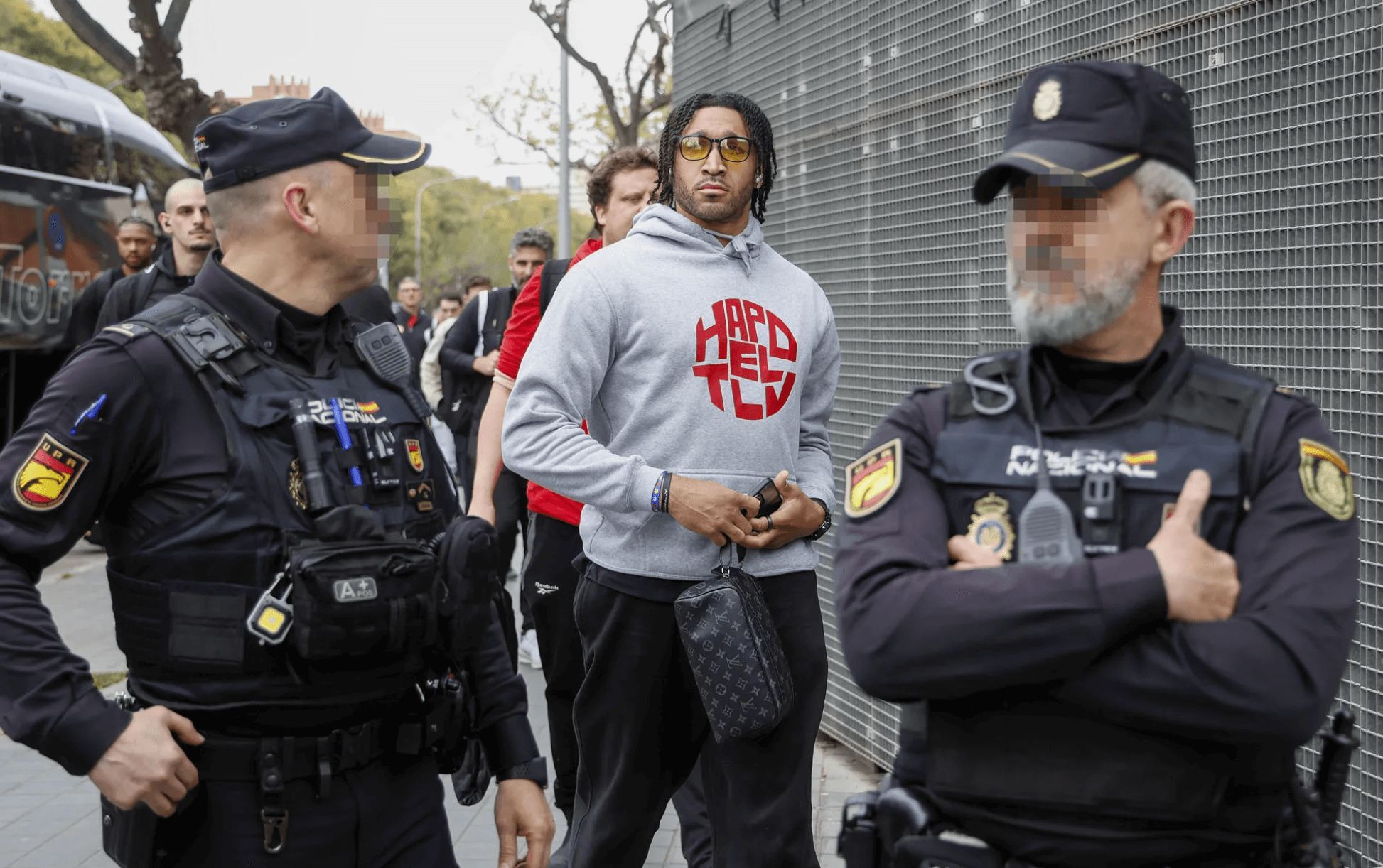  El Hapoel Tel Aviv en su última visita al Valencia Basket
