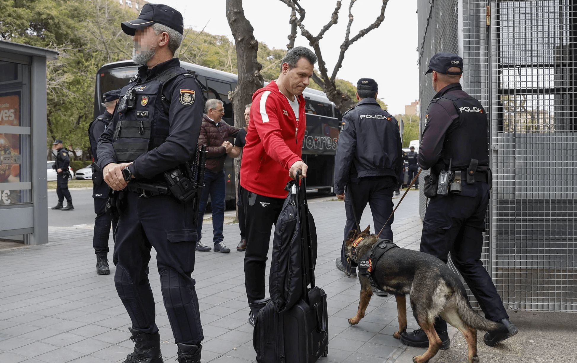 El Hapoel Tel Aviv en su última visita al Valencia Basket