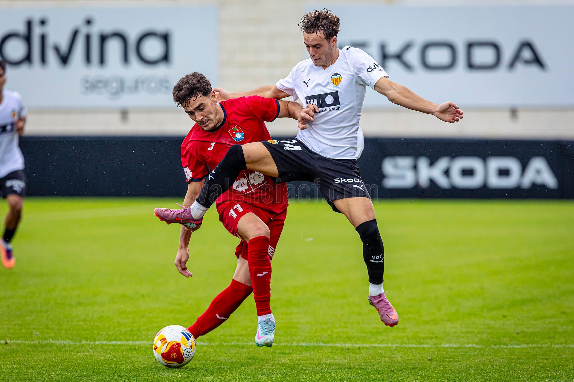  El VCF Mestalla mereció más ante el Porreres