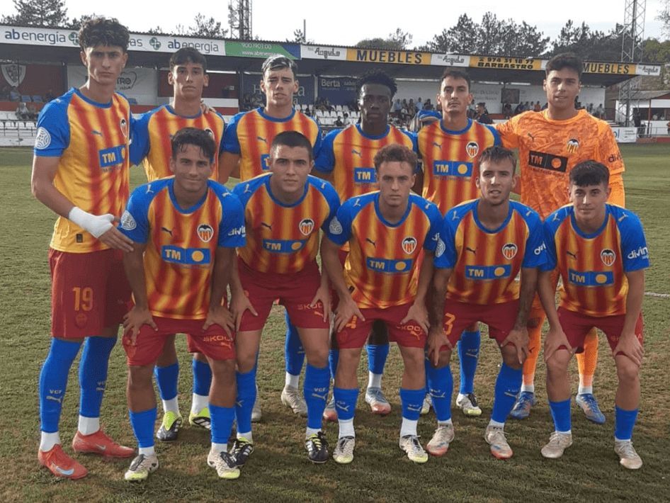  El VCF Mestalla vuelve a perder tras adelantarse en el marcador