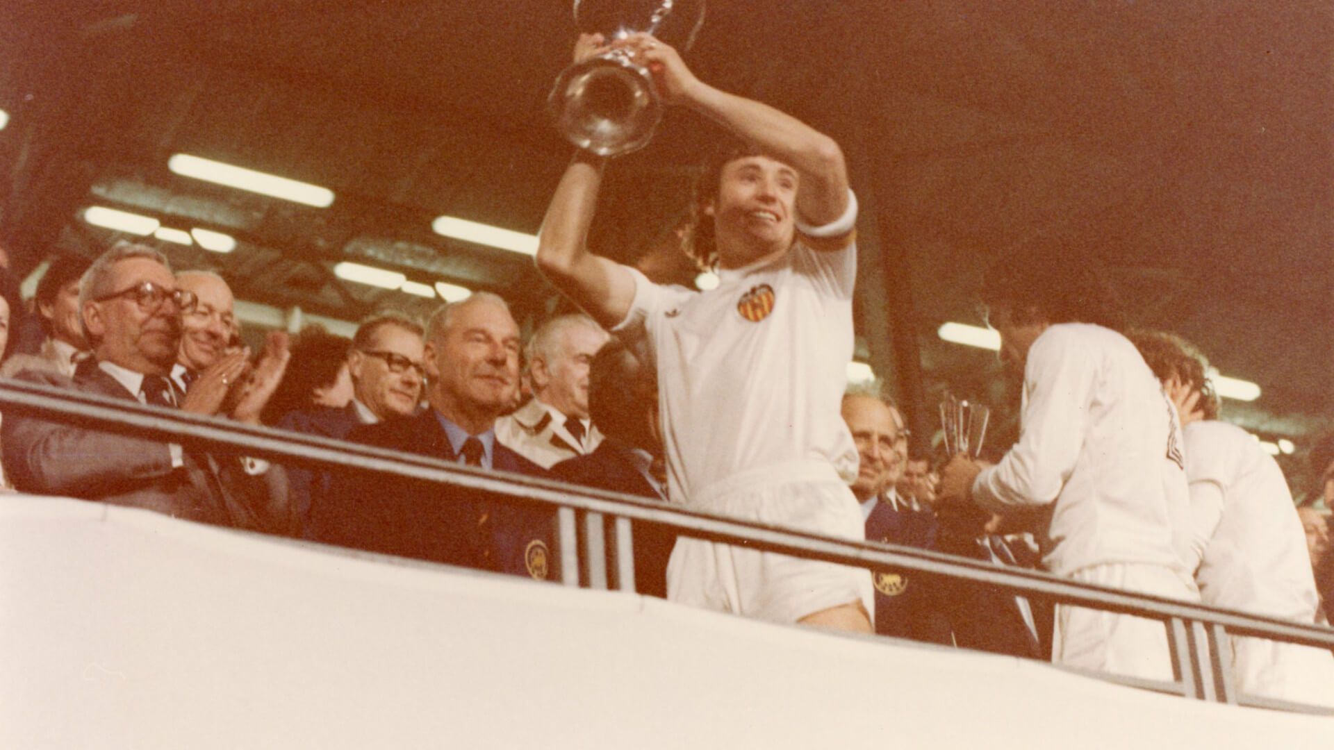 Enrique Saura en sus tiempos de capitán como Gayà