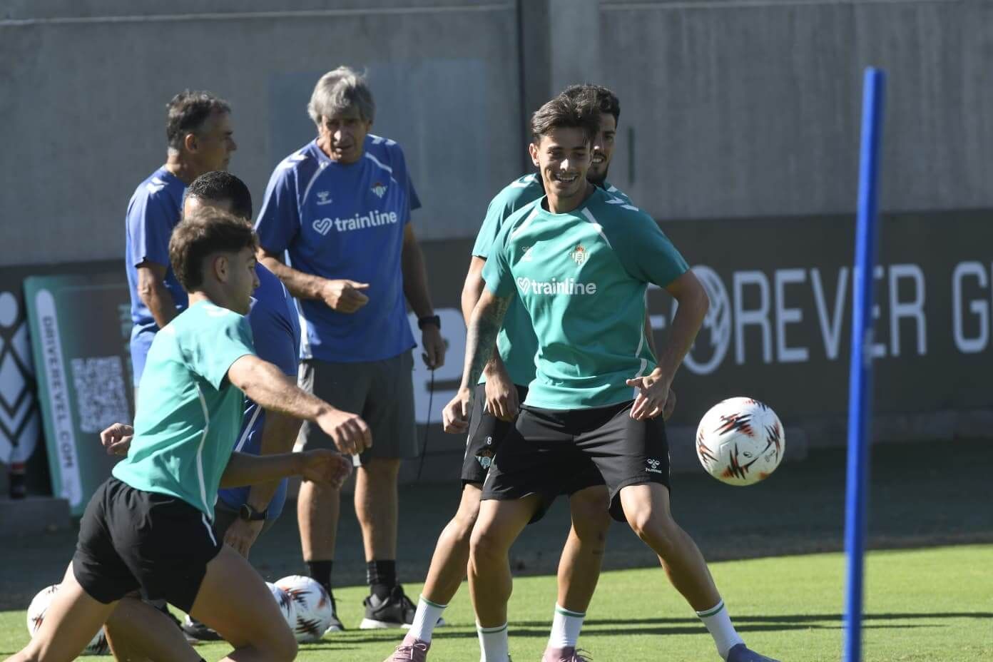  Valentín Gómez, en el entrenamiento de este martes.