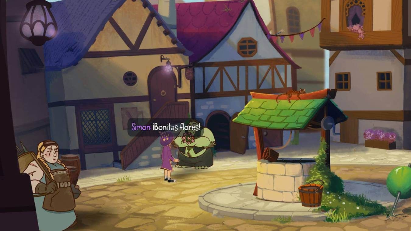 La aldea en Simon the Sorcerer Origins