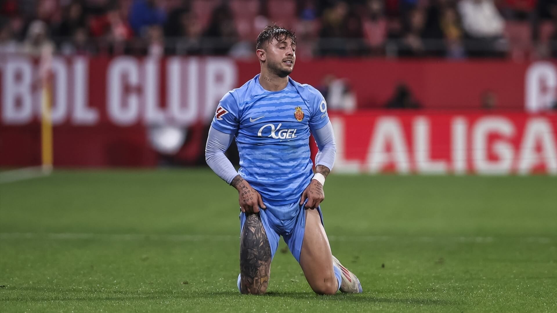 Pablo Maffeo, jugador del RCD Mallorca (Foto: Europa Press).