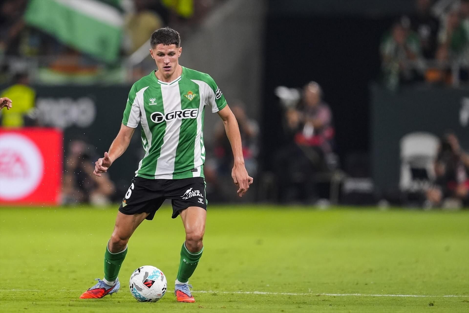 Sergi Altimira, en un partido con el Betis (Foto: Europa Press)