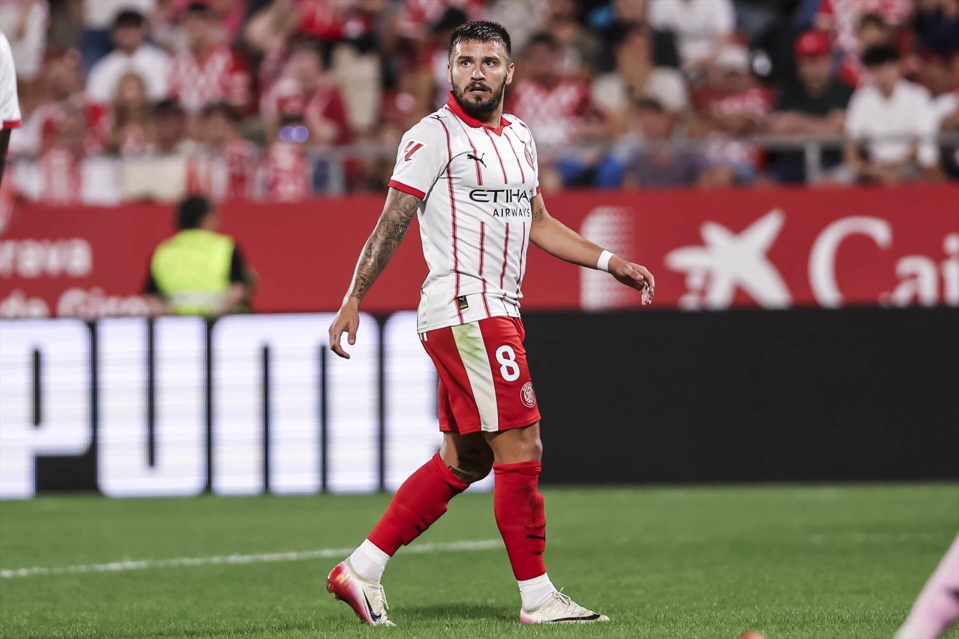 Portu, con el Girona CF.