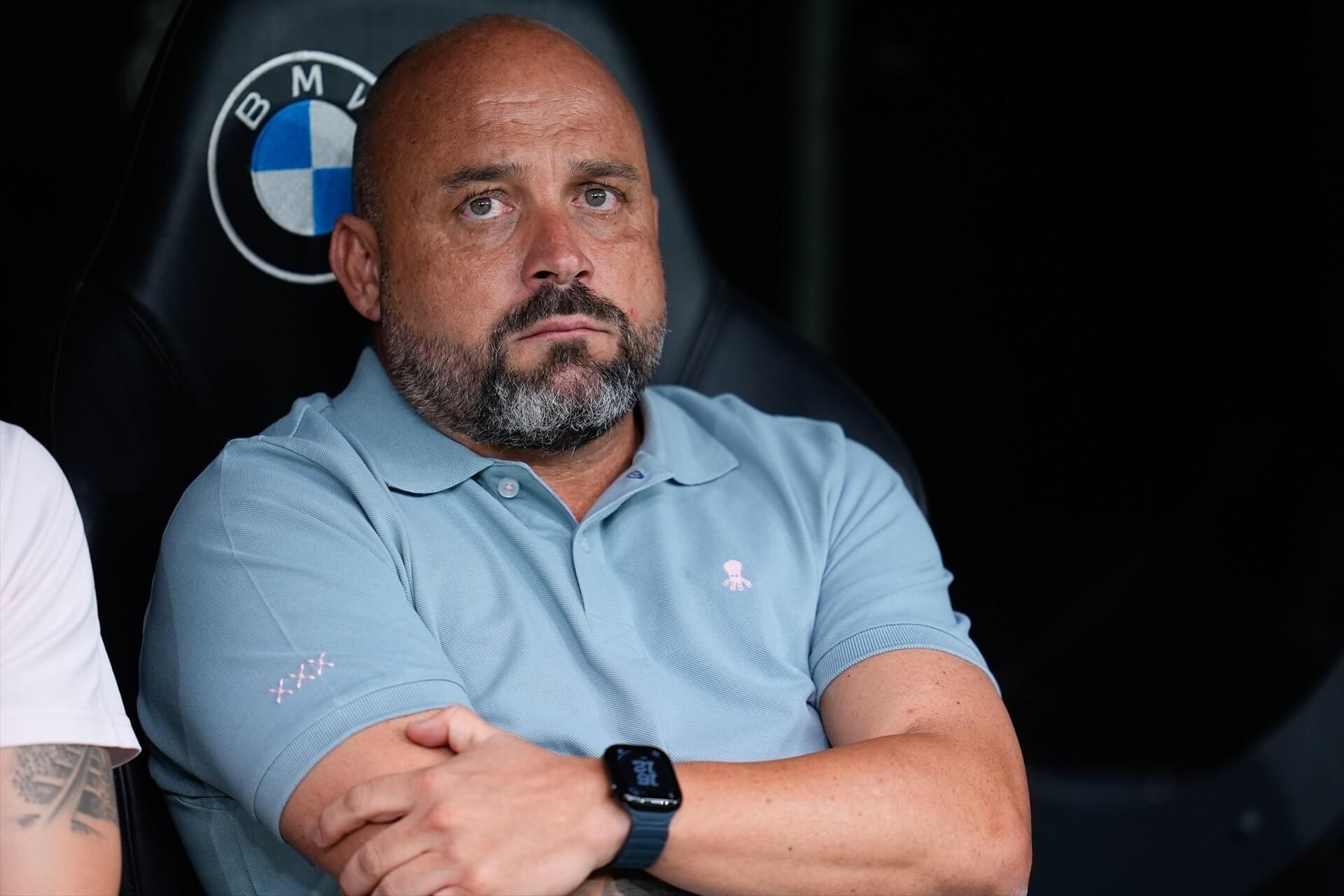  Manolo González, entrenador del RCD Espanyol.