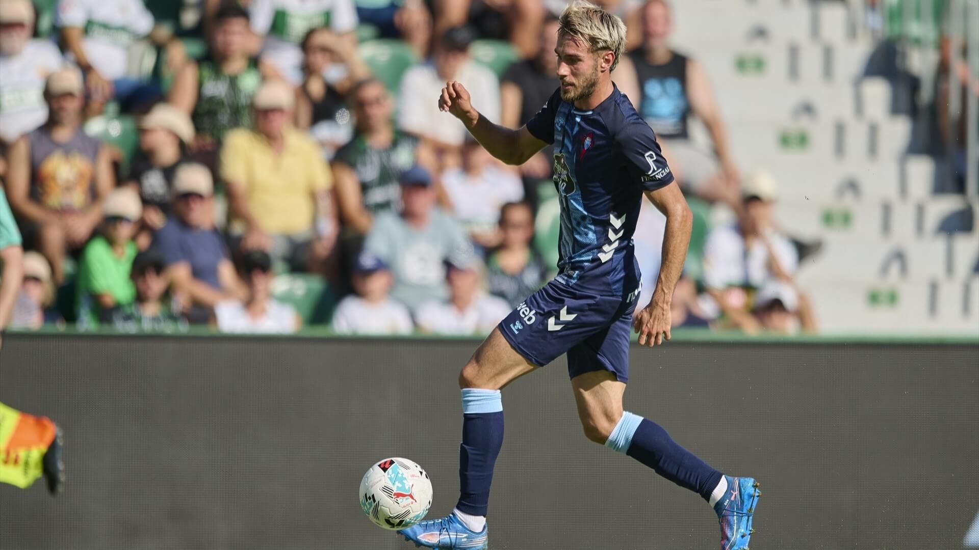 Óscar Mingueza, jugador del Celta de Vigo.