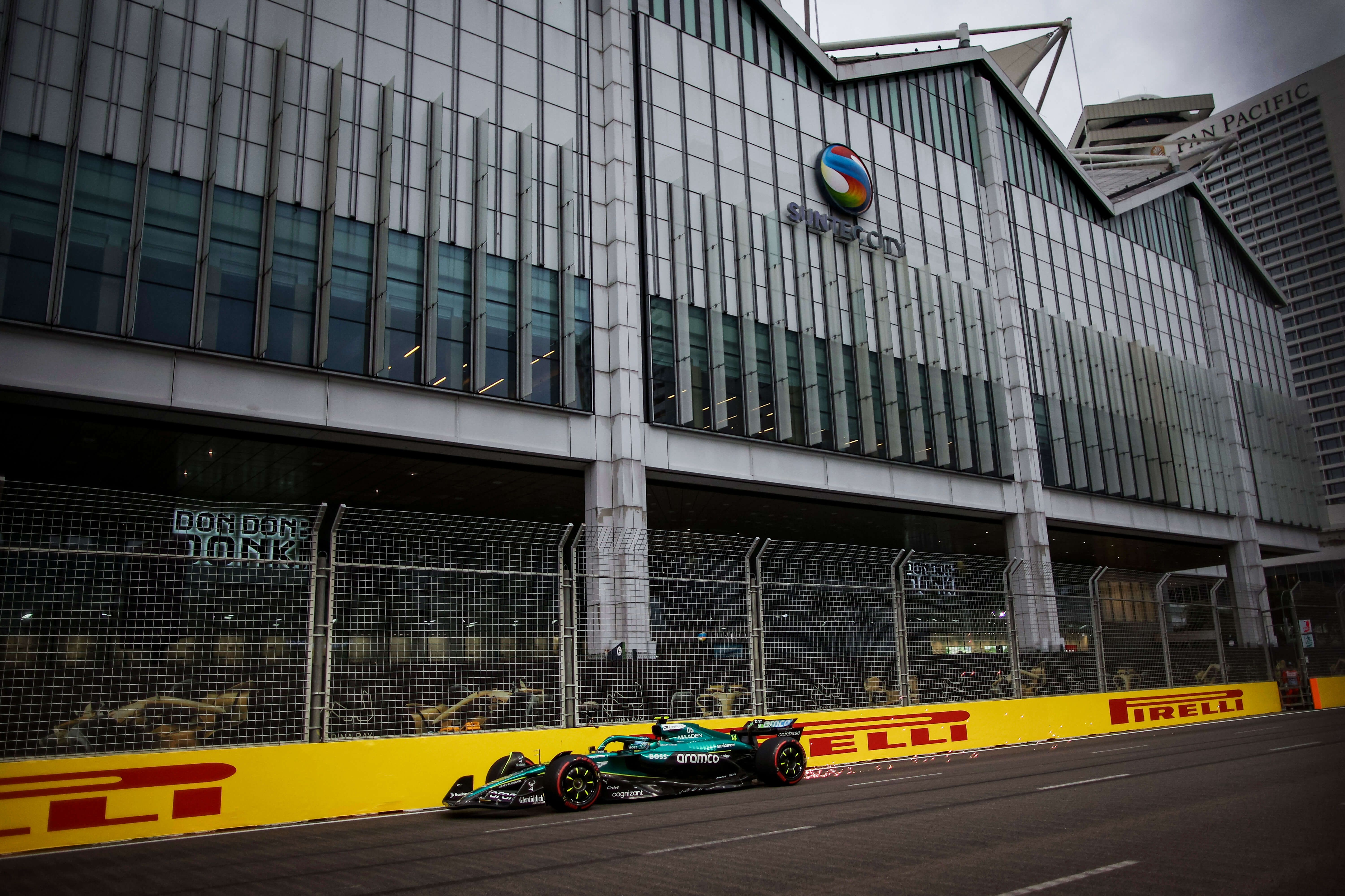  Fernando Alonso en el GP de Singapur (Europa Press)