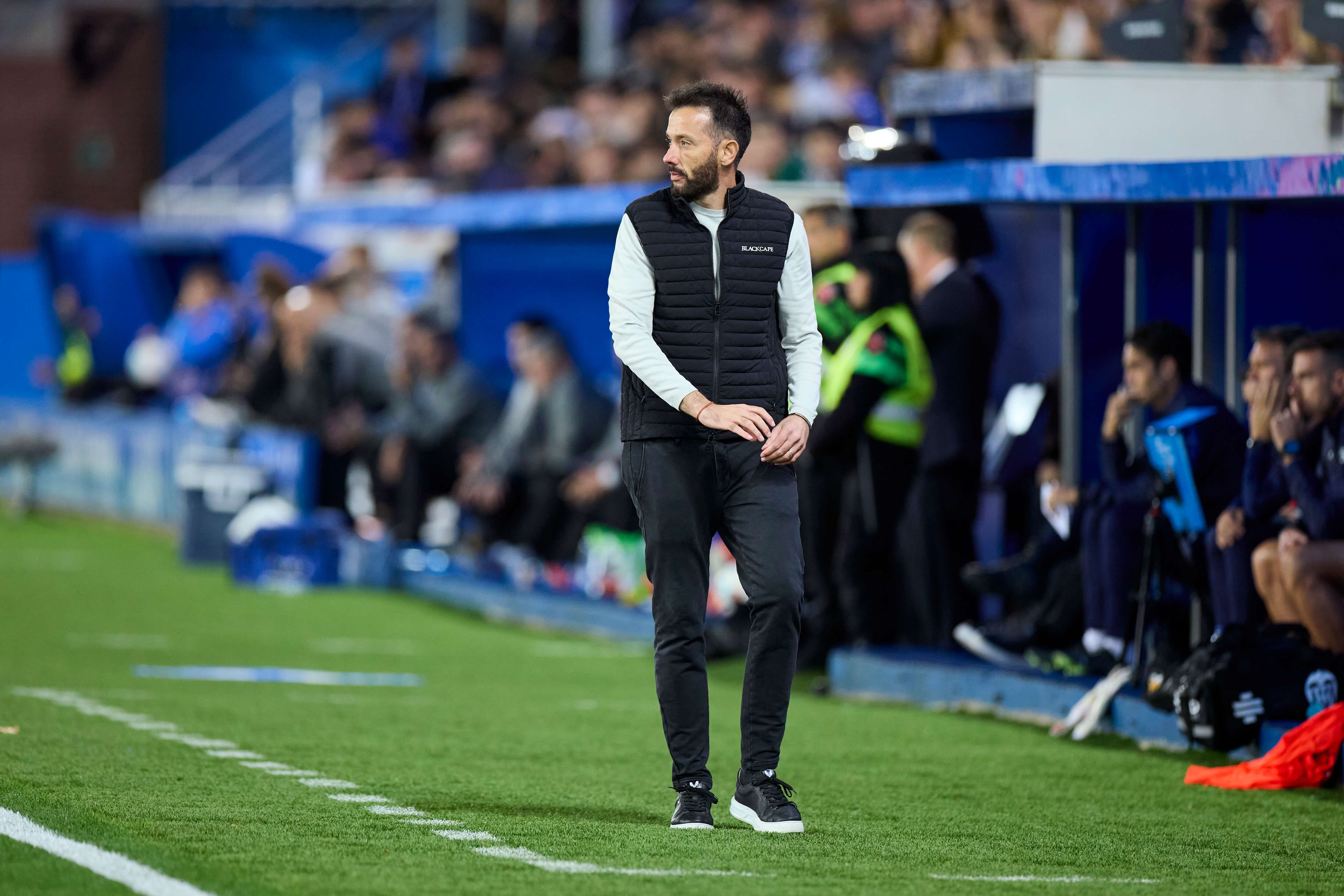  Carlos Corberán en Mendizorroza (Europa Press)