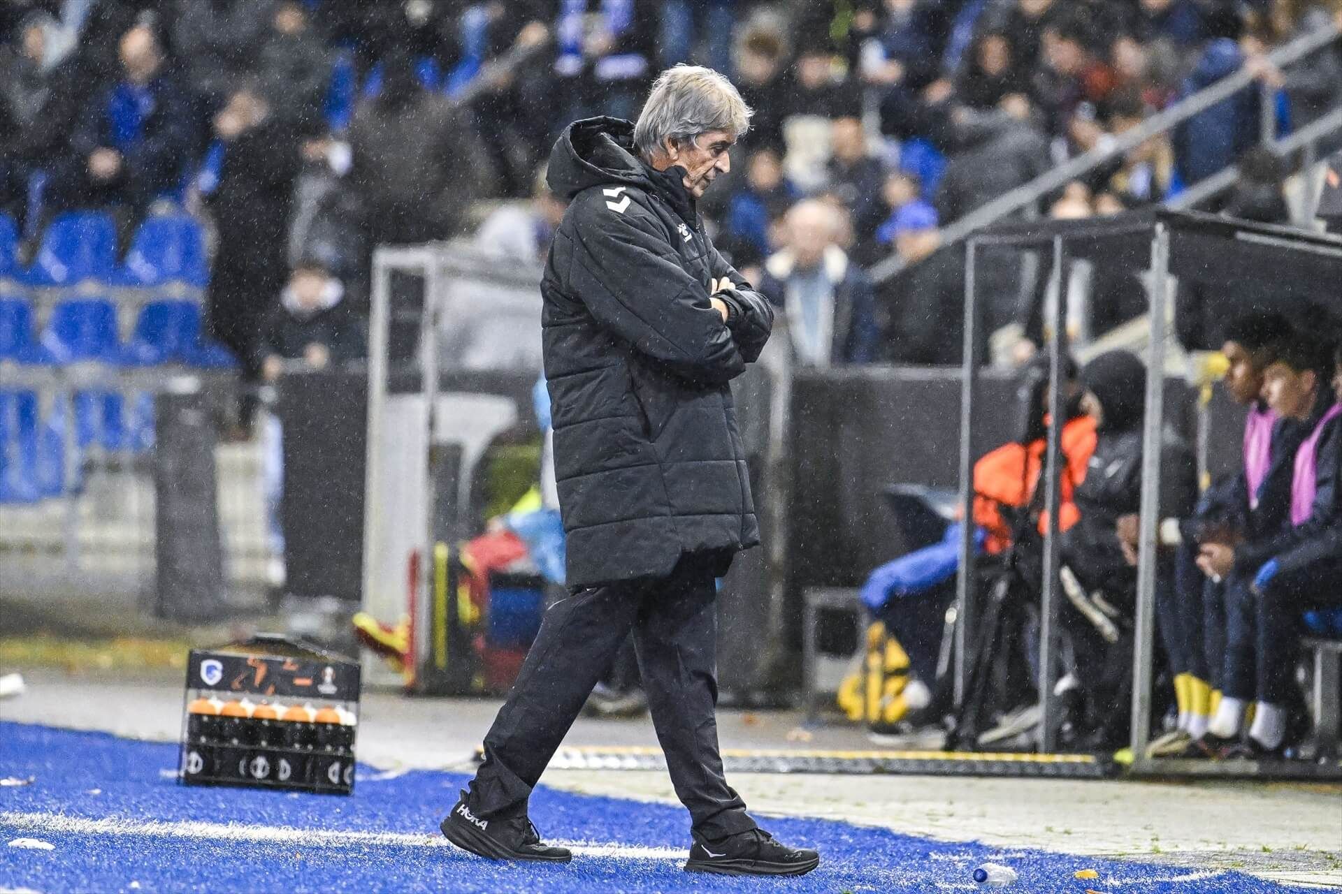  Manuel Pellegrini, ante el Genk.