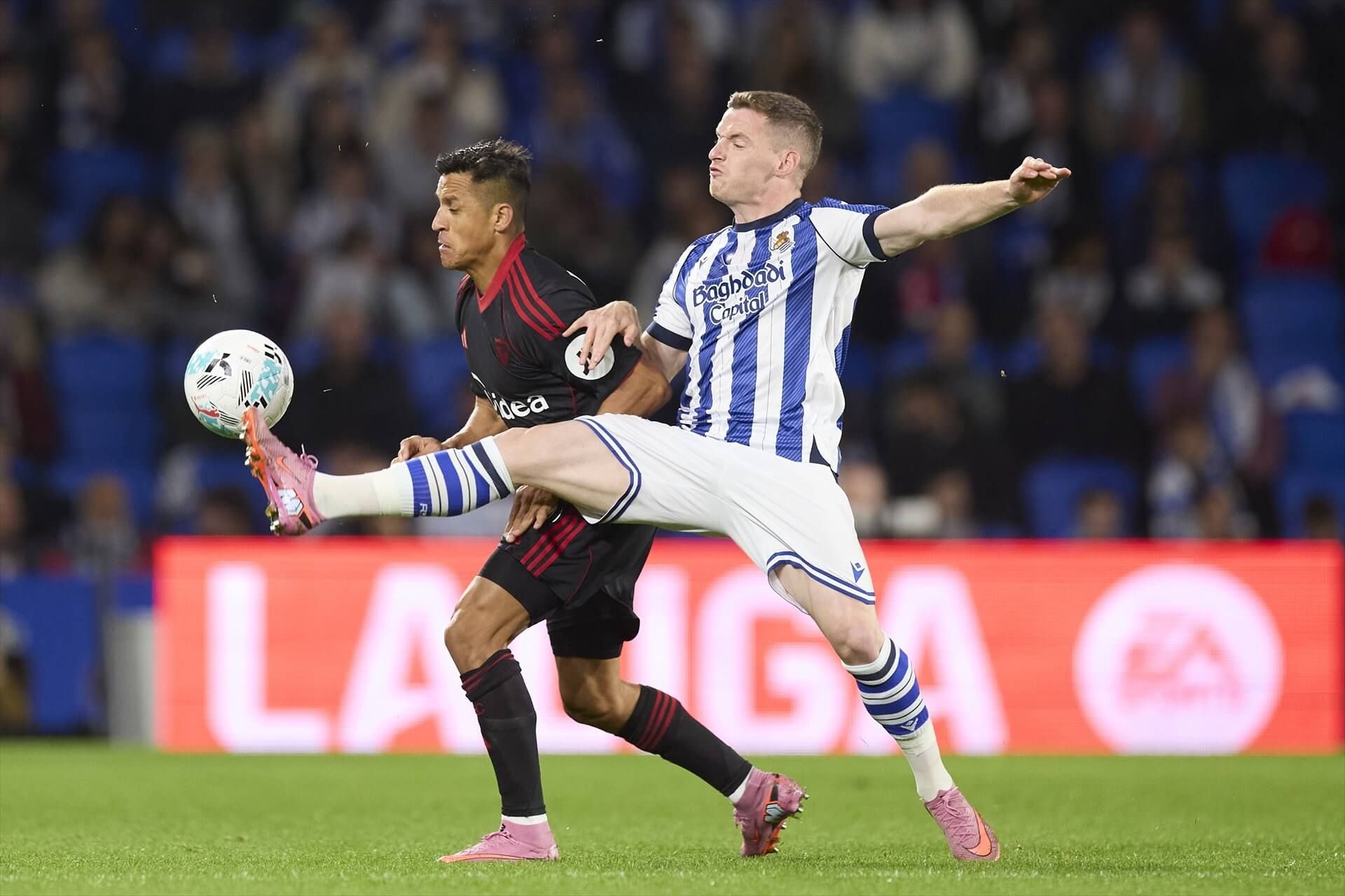  Alexis Sánchez, en el Real Sociedad-Sevilla.