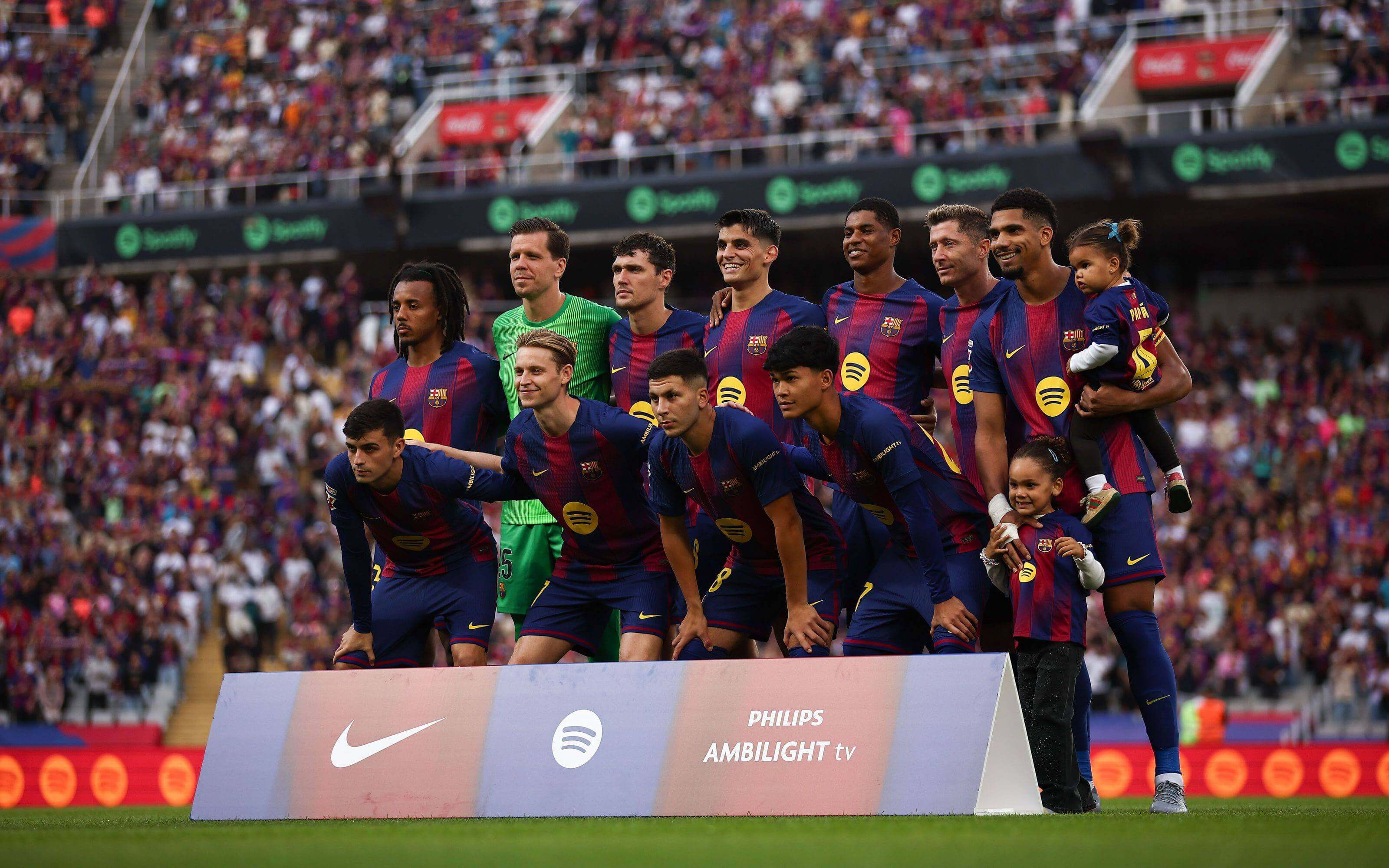  El Barça en Montjuic (Cordon Press)
