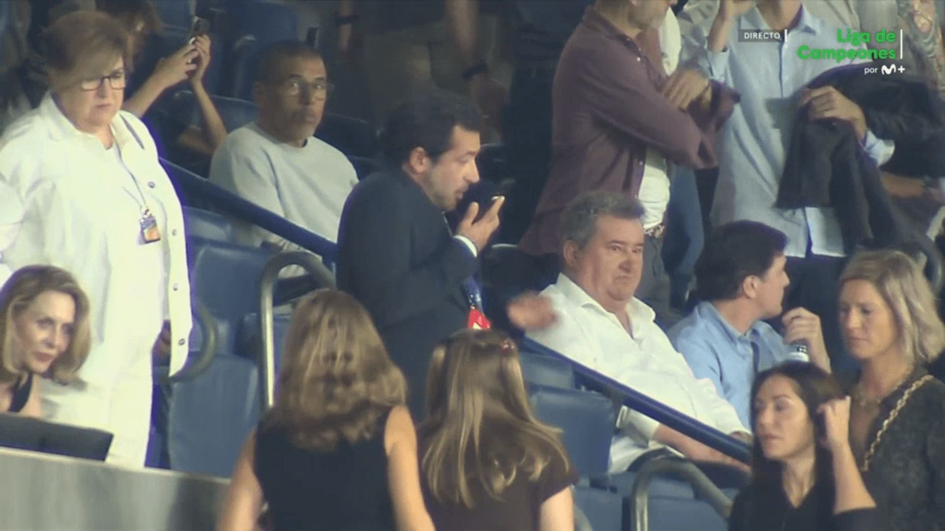 Fernando Roig Negueroles, durante el Villarreal-Manchester City.