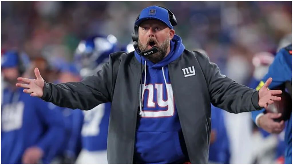 Brian Daboll, head coach de los New York Giants. (Cordon Press)