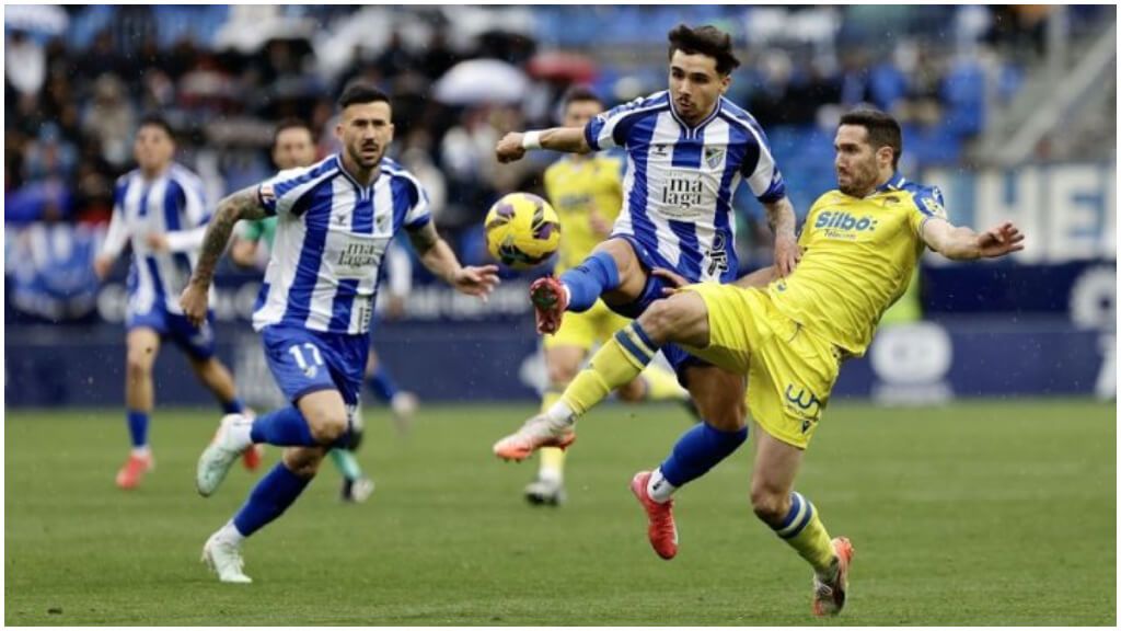 Un Málaga - Cádiz. (Cordon Press)