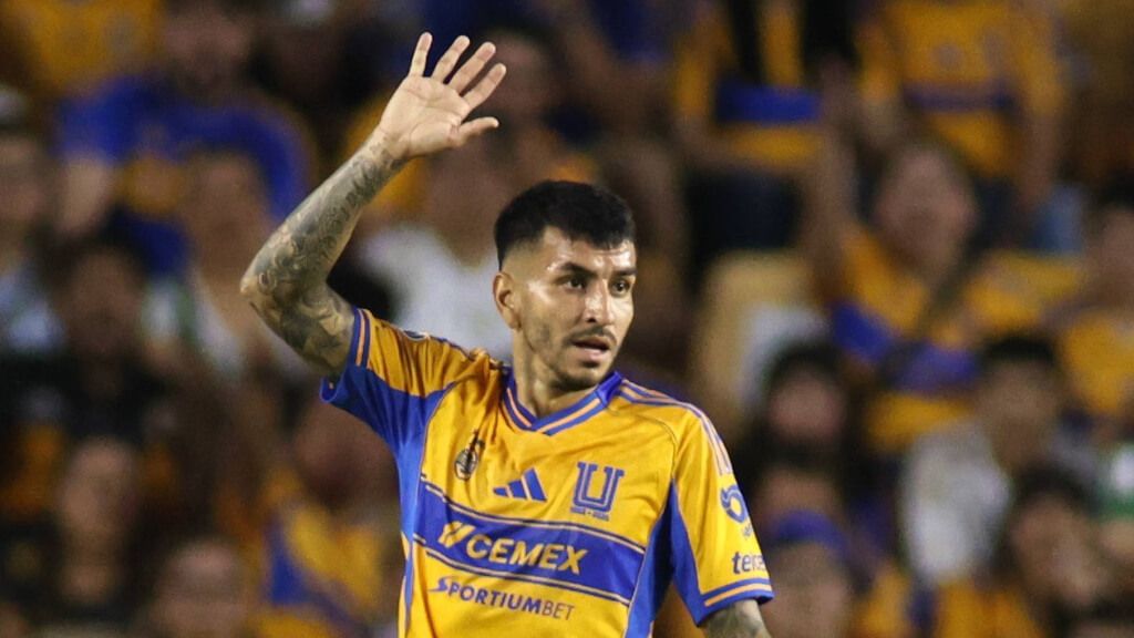  Ángel Correa con el Tigres (Cordon Press).